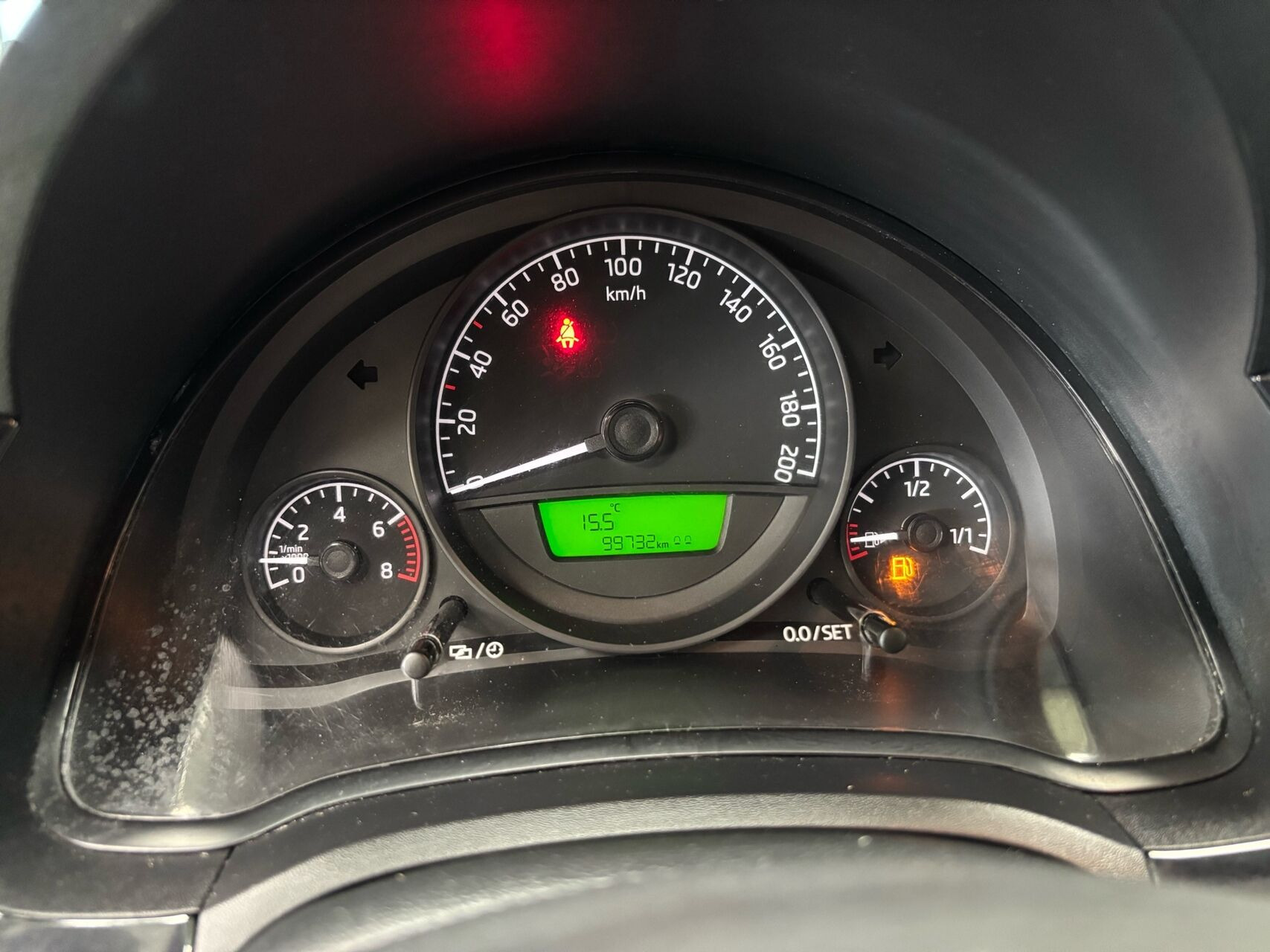 Grøn Skoda Citigo fra 2017
