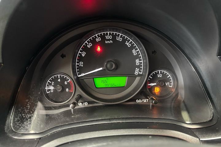 Grøn Skoda Citigo fra 2017