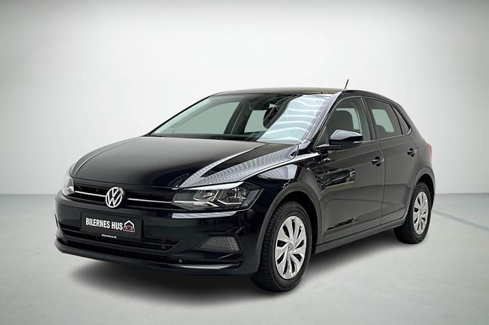 Sort VW Polo fra 2019