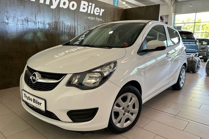 Hvid Opel Karl fra 2017