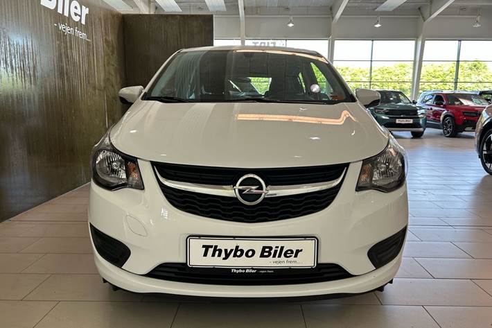 Hvid Opel Karl fra 2017