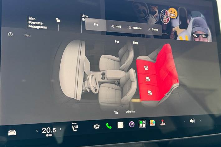 Hvid Tesla Model 3 fra 2022