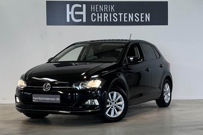 Sort VW Polo fra 2019
