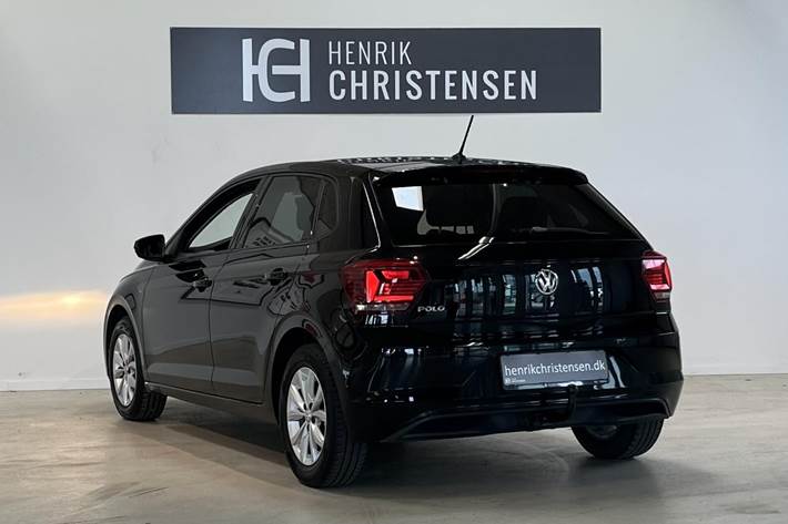 Sort VW Polo fra 2019