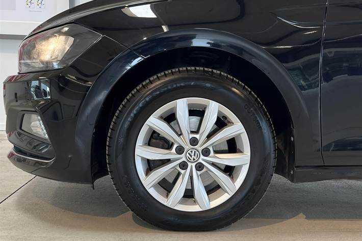 Sort VW Polo fra 2019