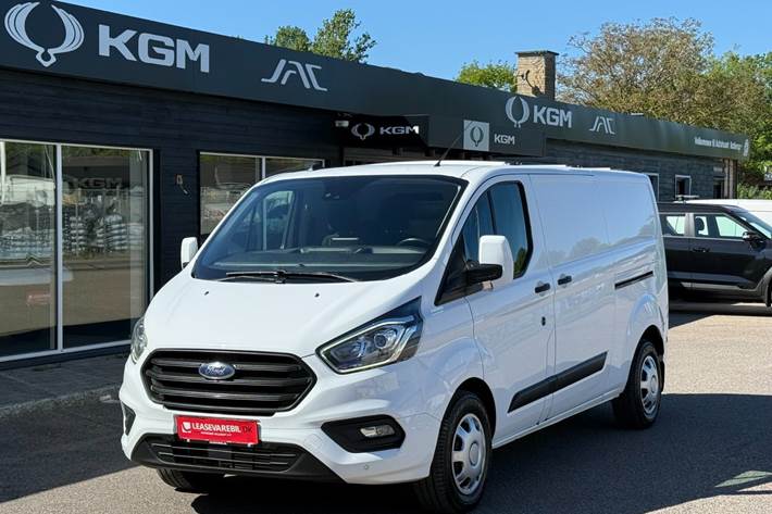 Hvid Ford Transit Custom 300 L2 fra 2020
