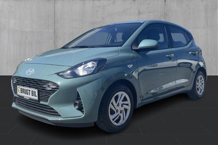 Grøn Hyundai i10 fra 2024