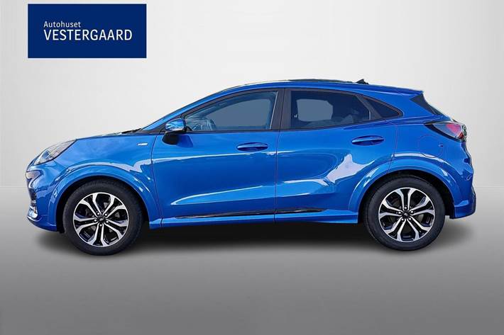 Blå Ford Puma fra 2021