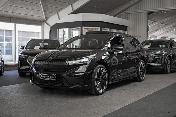 Sort Skoda Enyaq fra 2022