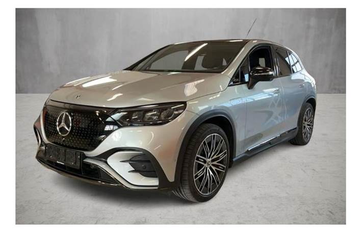 Grå Mercedes EQE 350 fra 2024