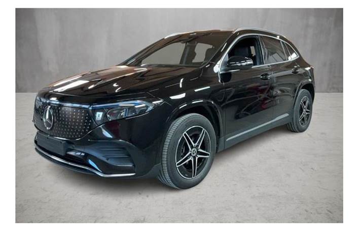 Sort Mercedes EQA 250+ fra 2024