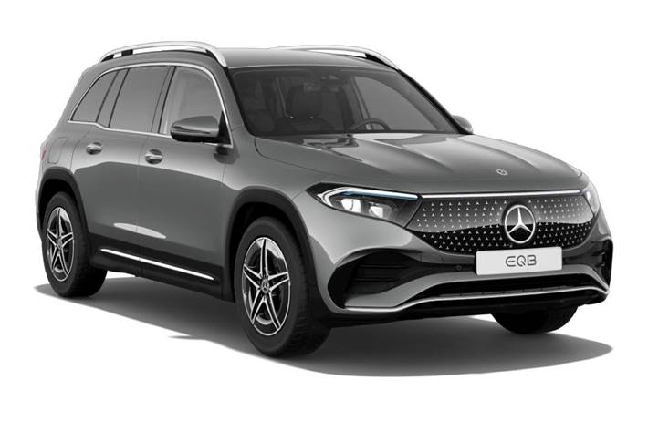 Sort Mercedes EQB 250+ fra 2025