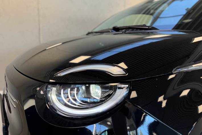 Sort Fiat 500e fra 2023