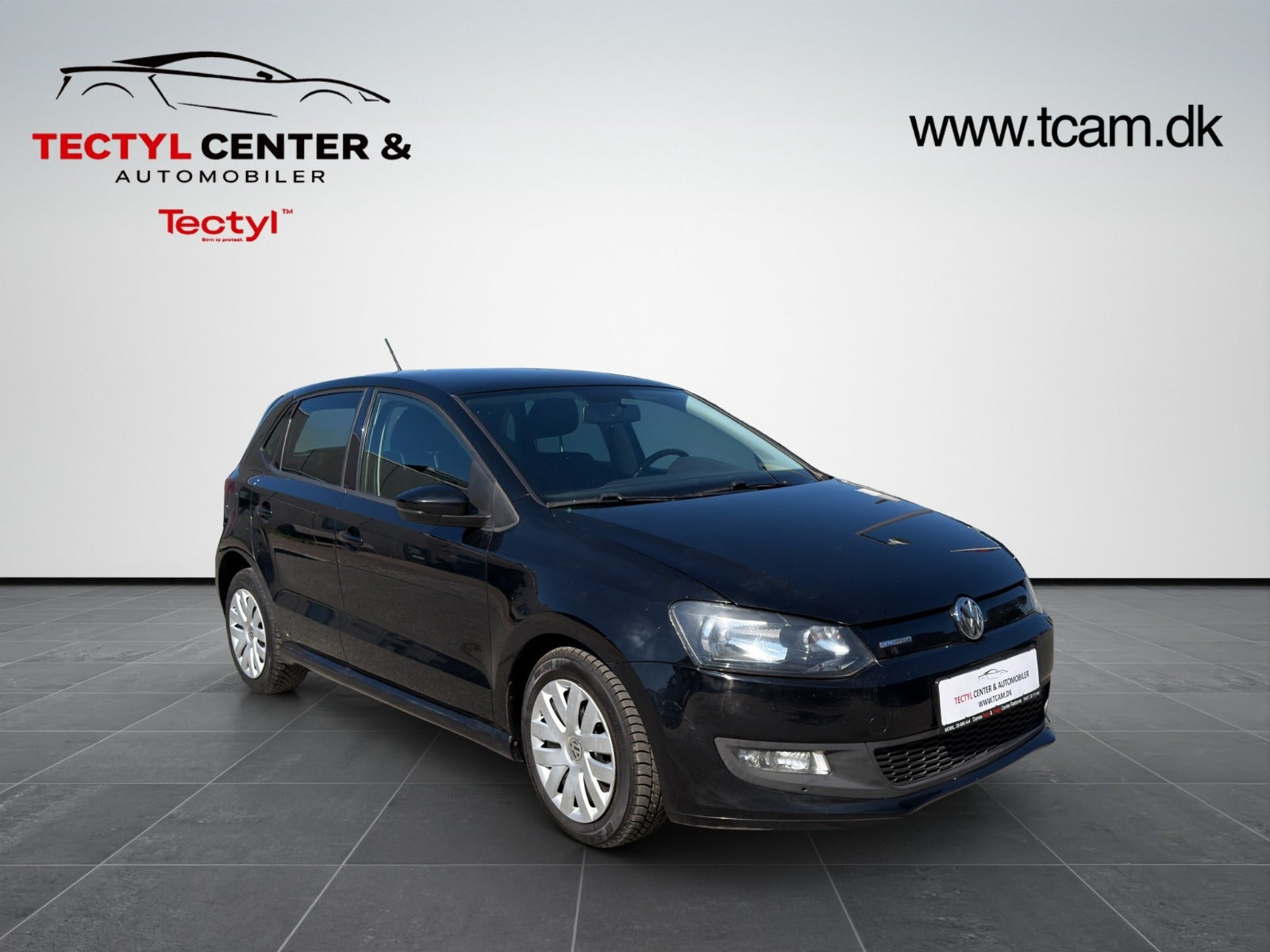 Sort VW Polo fra 2012