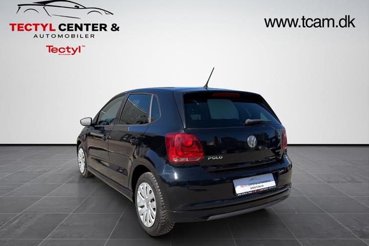 Sort VW Polo fra 2012