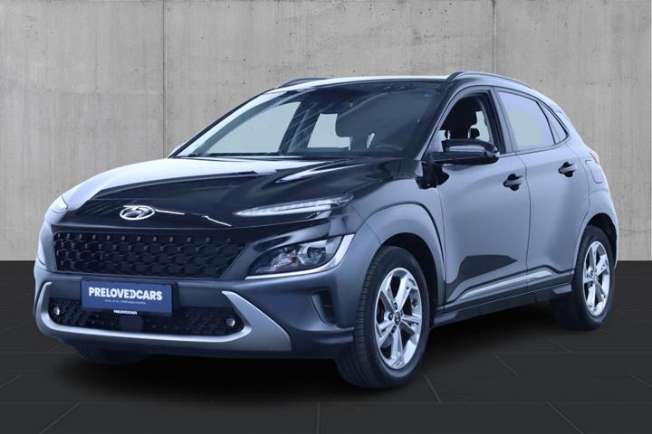 Sort Hyundai Kona fra 2022 set udefra