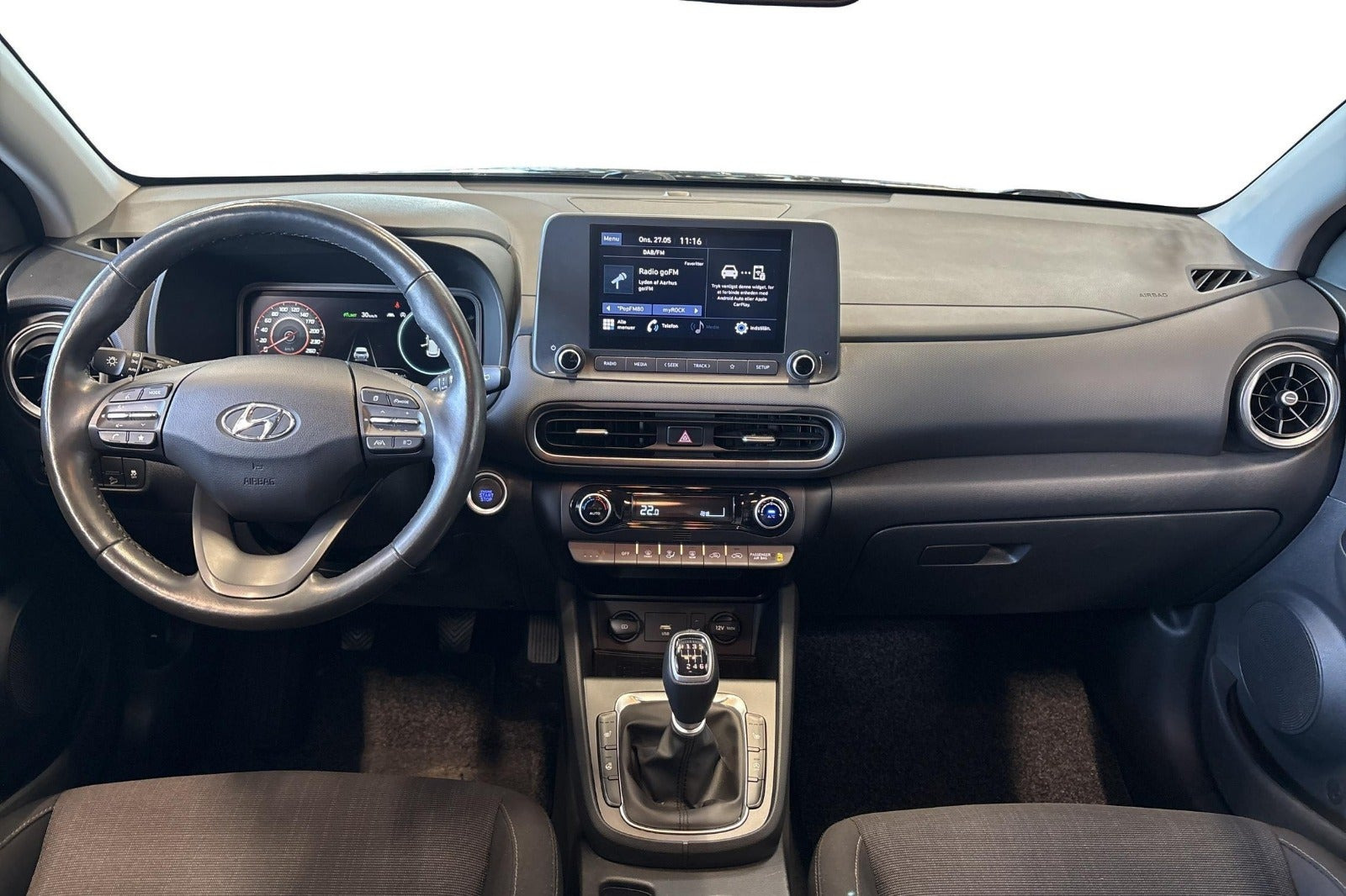 Sort Hyundai Kona fra 2022