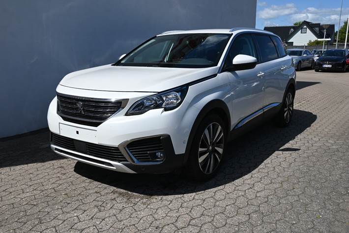 Hvid Peugeot 5008 fra 2017