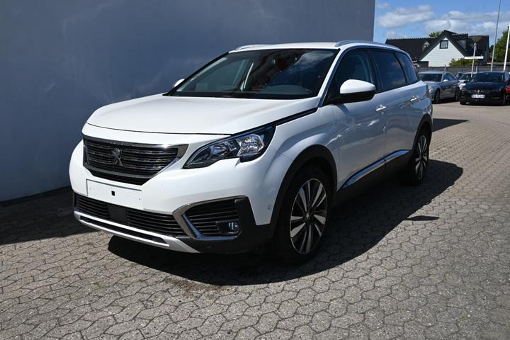 Hvid Peugeot 5008 fra 2017