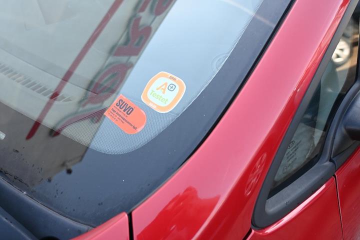 Rød Kia Ceed fra 2016