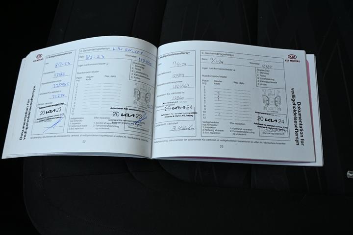 Rød Kia Ceed fra 2016