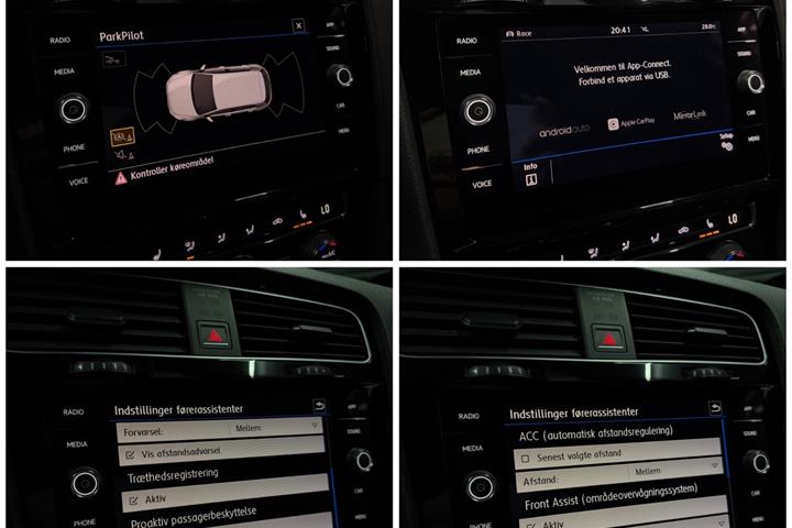 Sort VW Golf VII fra 2018