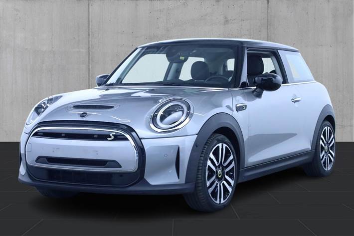 Sølv Mini Cooper SE fra 2022