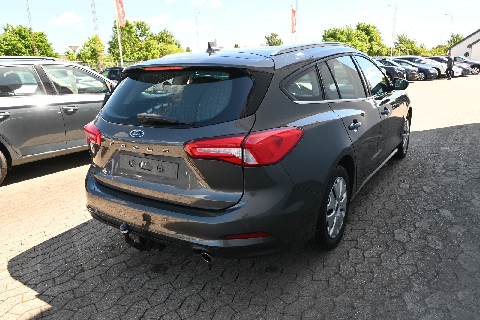 Grå Ford Focus fra 2019