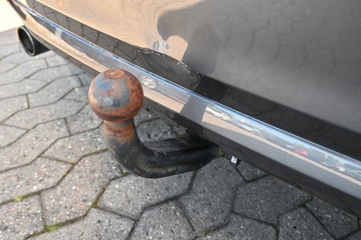Grå BMW 320d fra 2014