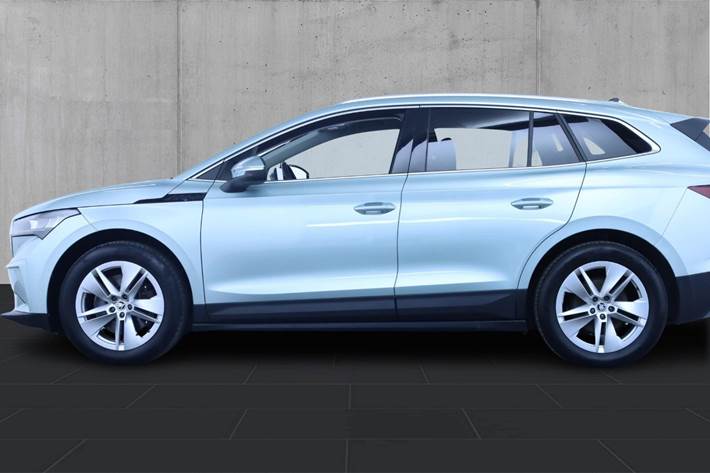 Grøn Skoda Enyaq fra 2022