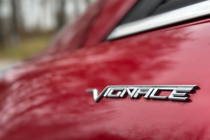 Rød Ford Fiesta fra 2018