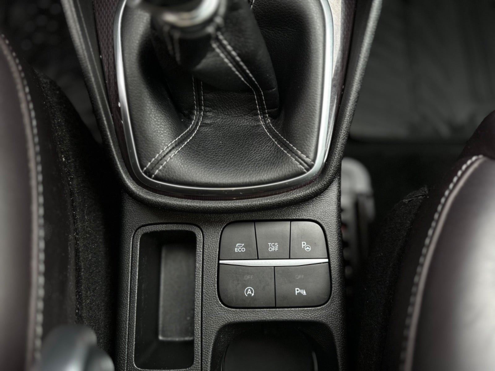 Rød Ford Fiesta fra 2018
