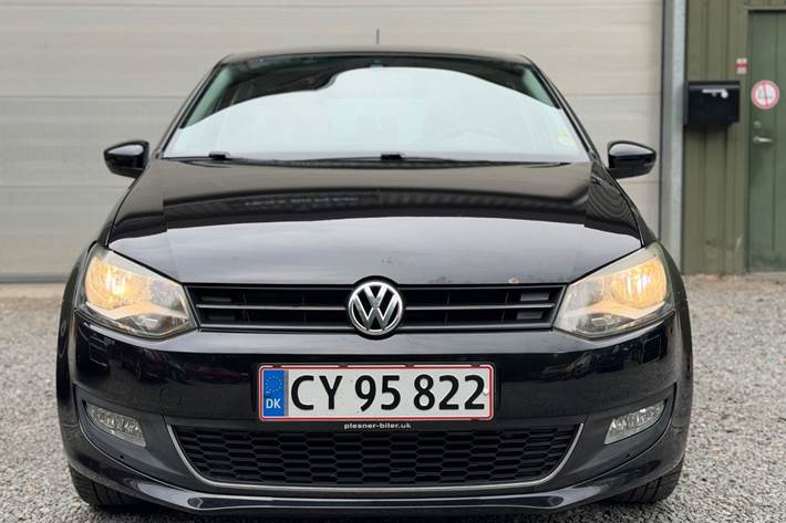 Sort VW Polo fra 2009