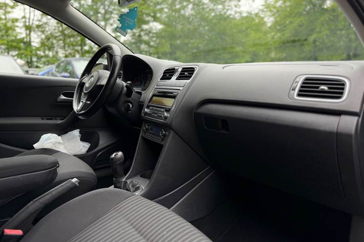 Sort VW Polo fra 2009