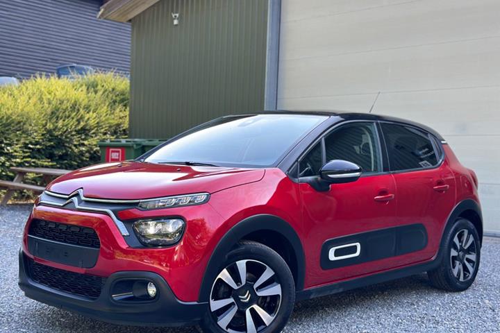 Rød Citroën C3 fra 2020