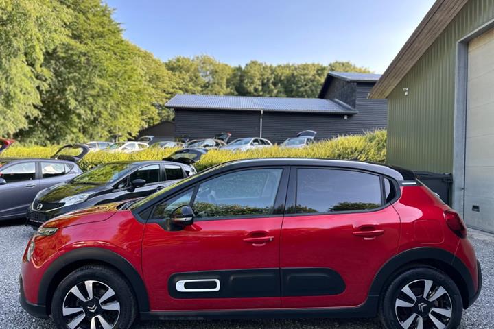 Rød Citroën C3 fra 2020