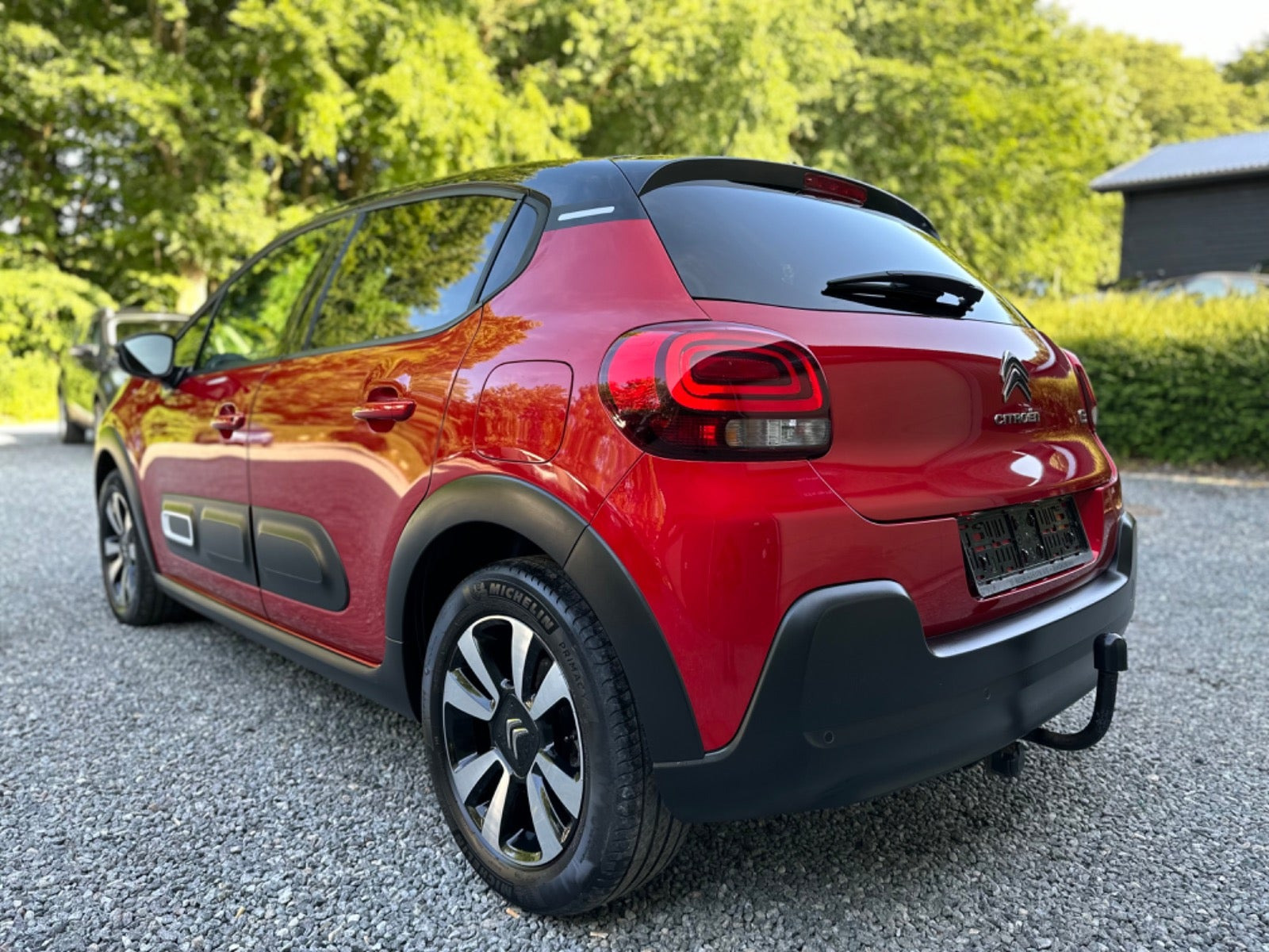 Rød Citroën C3 fra 2020