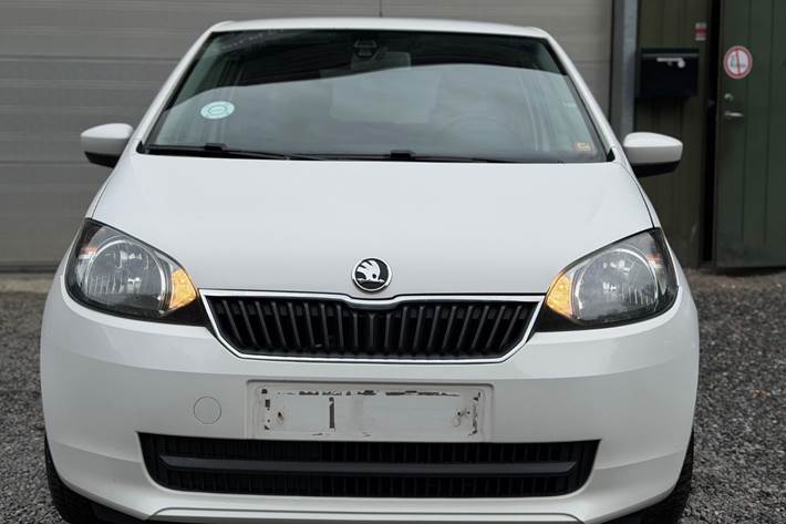 Hvid Skoda Citigo fra 2013