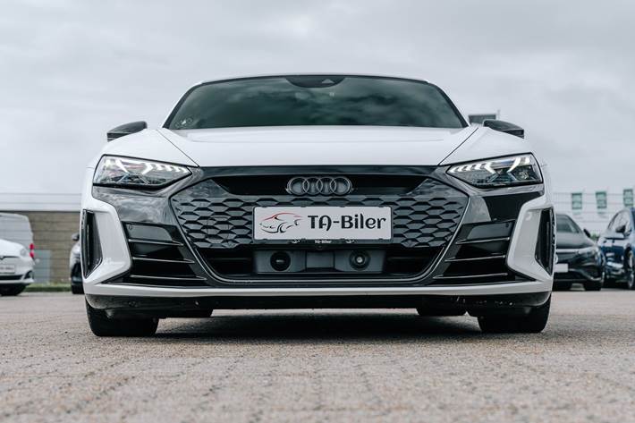 Hvid Audi RS e-tron GT fra 2022