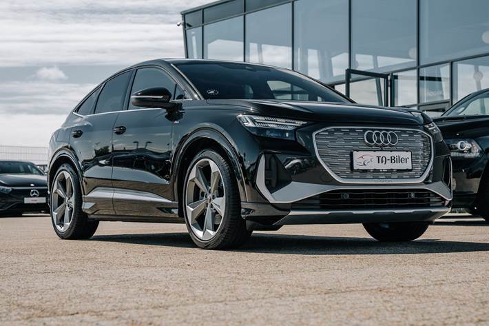 Sort Audi Q4 e-tron fra 2022