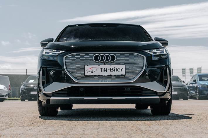 Sort Audi Q4 e-tron fra 2022