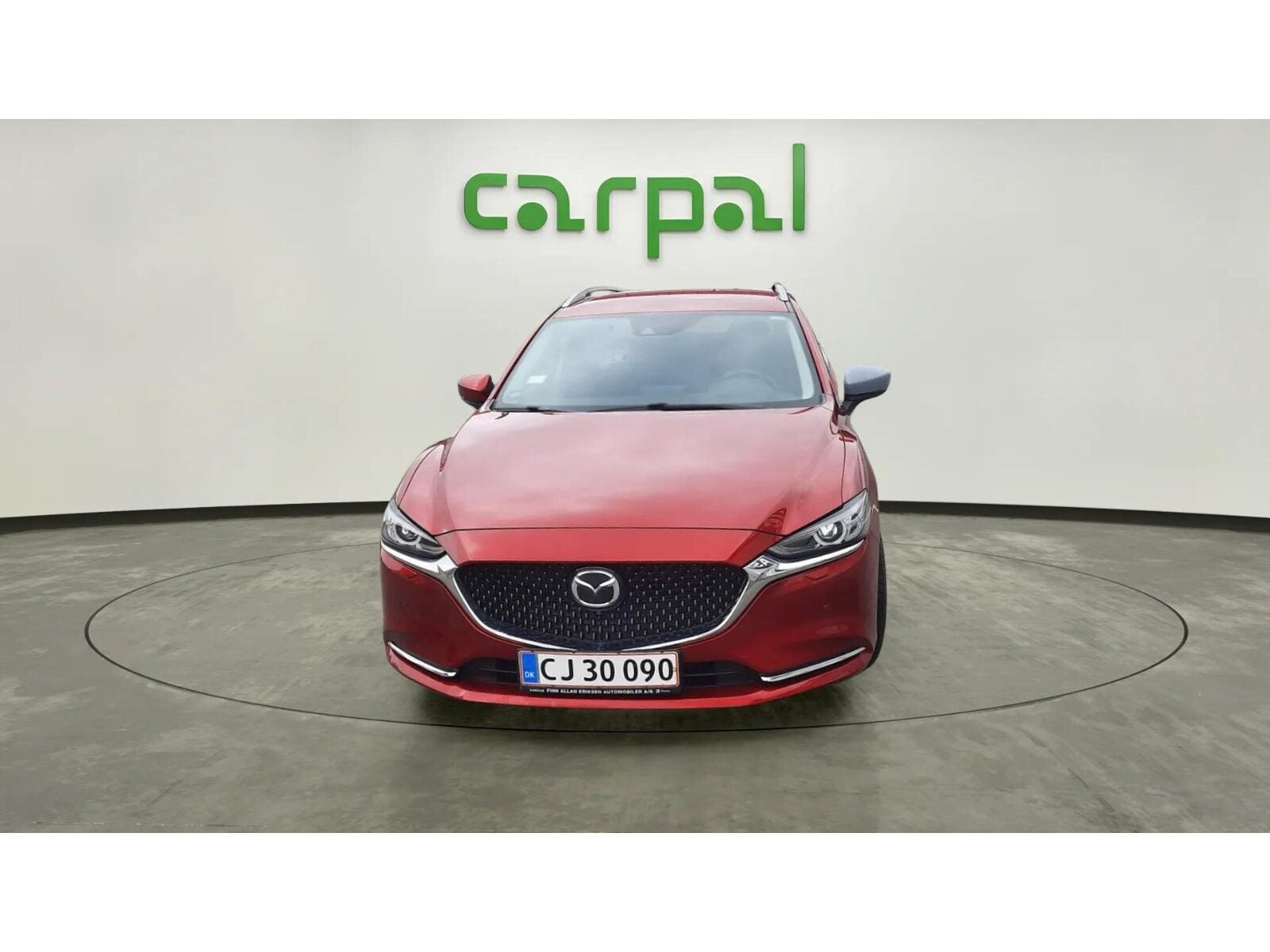 Grå Mazda 6 fra 2018