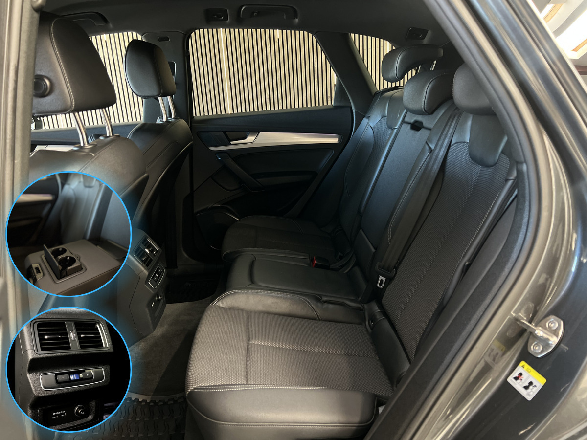 Grå Audi Q5 fra 2023