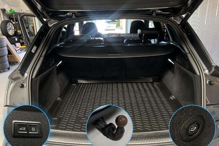 Grå Audi Q5 fra 2023