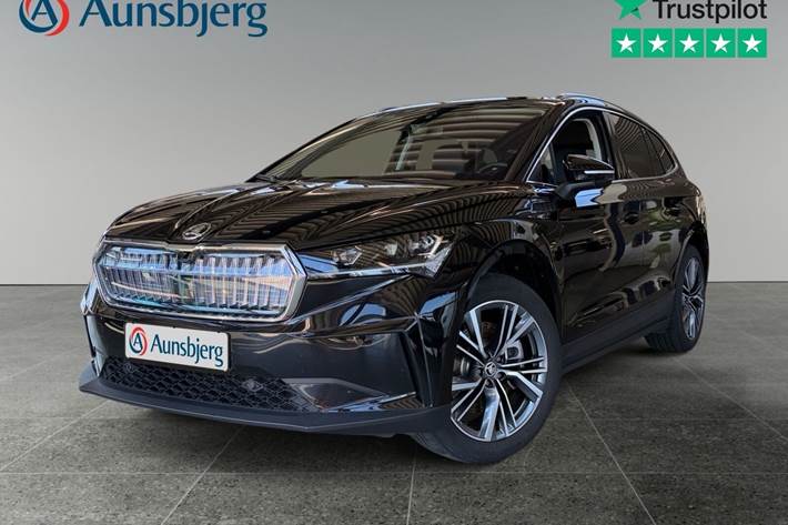 Sort Skoda Enyaq fra 2023