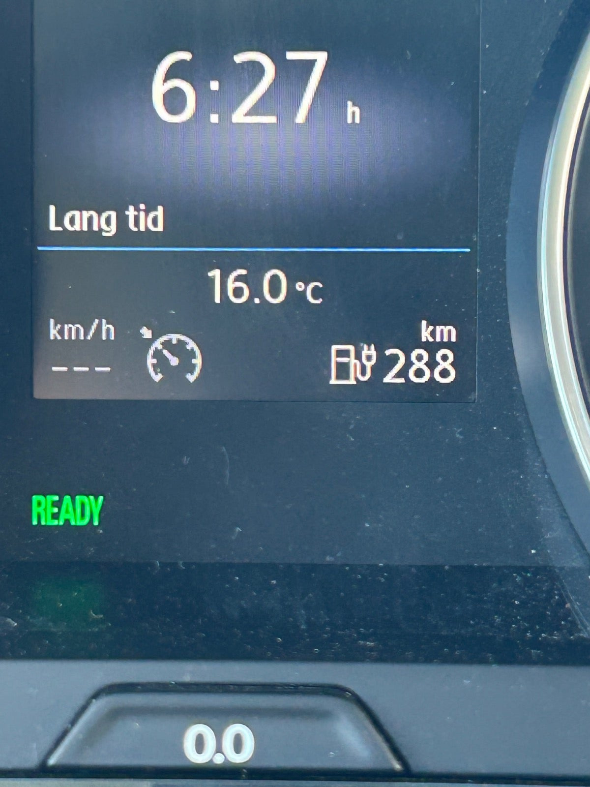 Grå VW e-Golf VII fra 2020