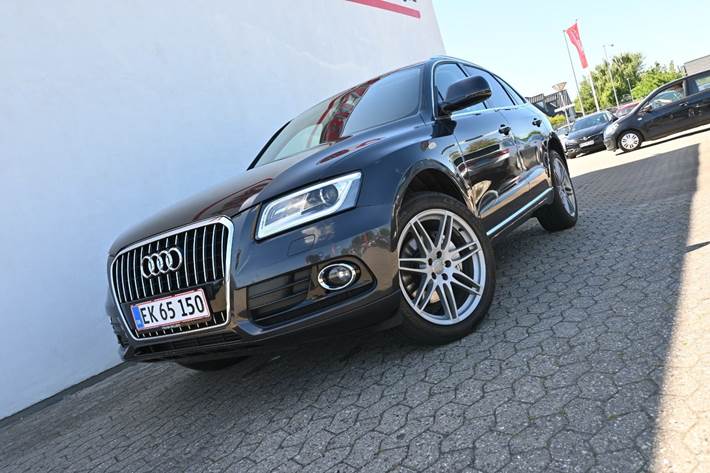 Grå Audi Q5 fra 2015