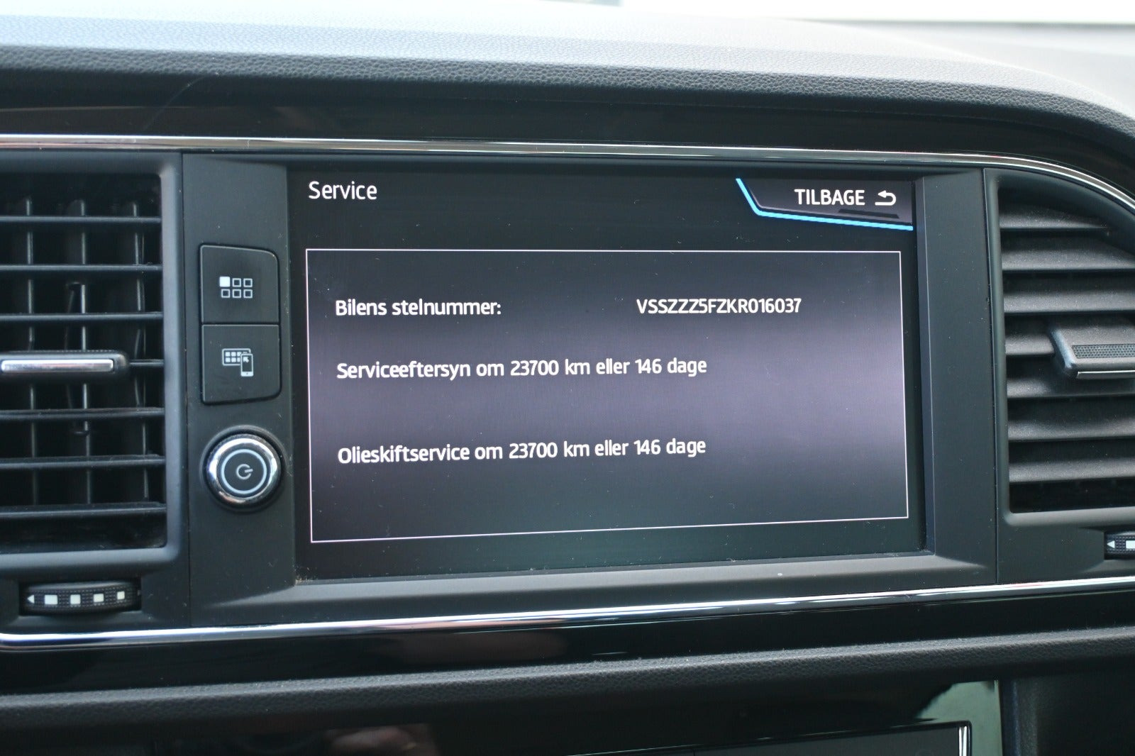 Sort Seat Leon fra 2019