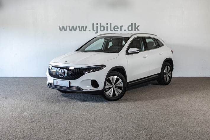 Hvid Mercedes EQA250 fra 2025