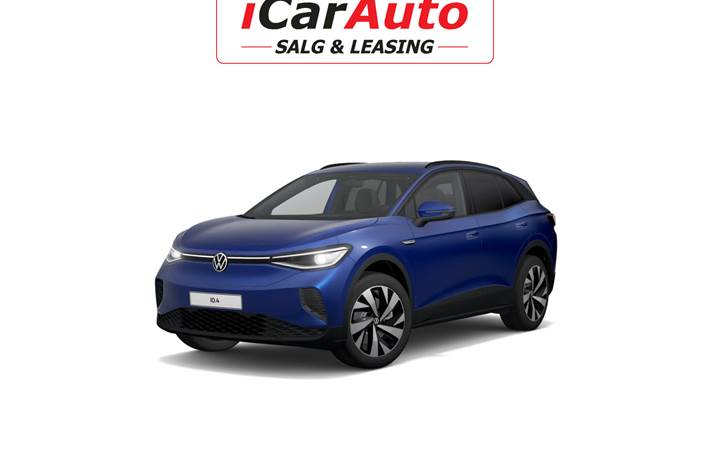 Blå VW ID.4 fra 2023